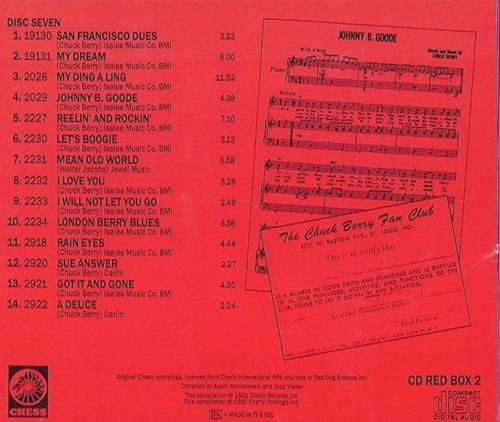 Chuck Berry The Chess Years : Booklet 7